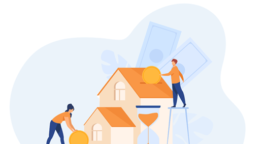 illustration maison prêt