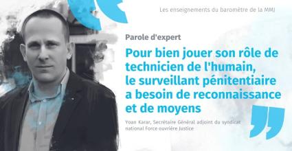 Yohan Karar parole d'expert baromètre justice 2022