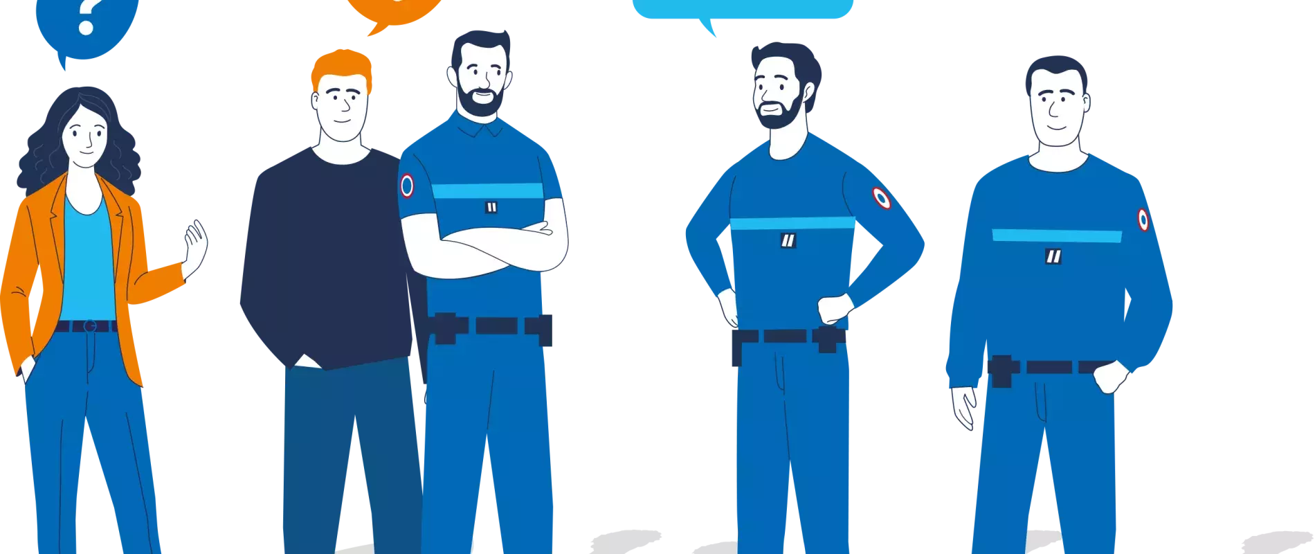 ambassadeur police illustration