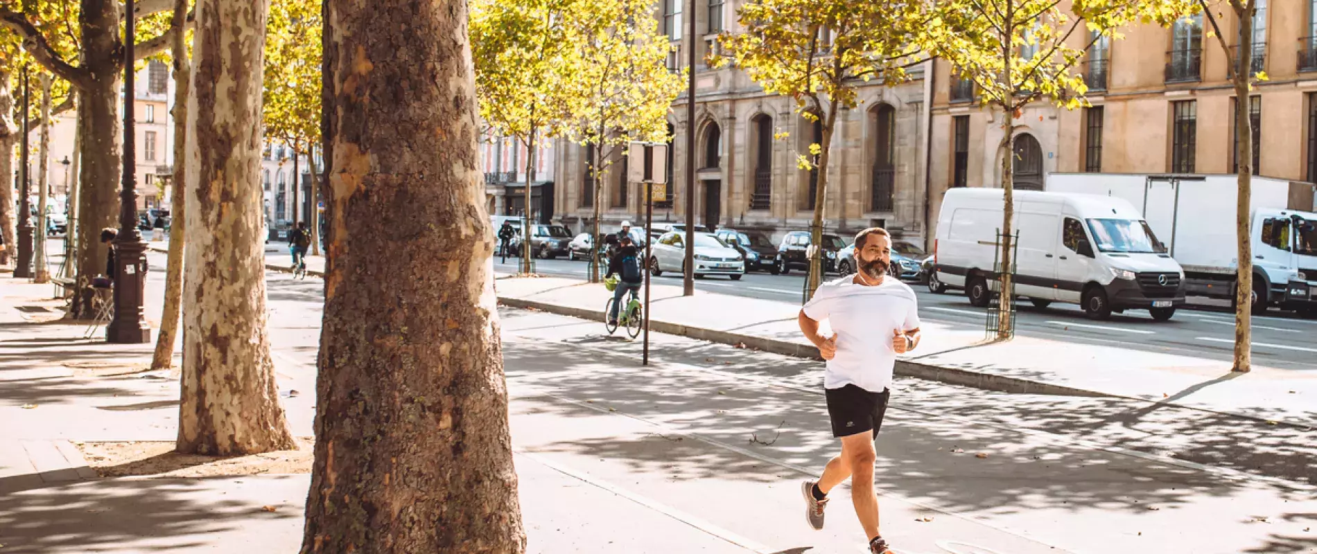 Courir pendant le confinement à paris