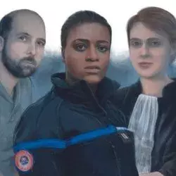 illustration de trois métiers de la justice 