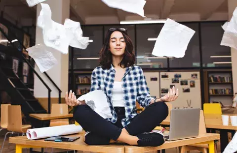 rester zen au travail