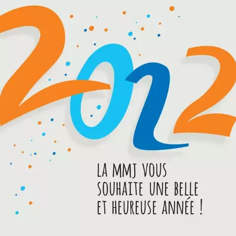 carte de voeux bonne année 2022